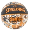 Image de Ballon de basket Graffiti sz7 rubber basketball Orange Taille : 7
