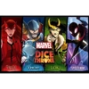 Image de Jeu de stratégie Dice Throne Marvel Thor, Loki, Spider-Man, Scarlet Witch