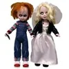 Image de Mezco - Living Dead Dolls pack poupées Chucky & Tiffany 25 cm