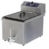 Image de Friteuse Professionnelle Electrique de Table avec Robinet de Vidange, Capacité de l'Huile 10 ou 20 Litres Virtus