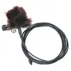 Image de Bonnette pour microphone lavallière Minifur-lav Noir