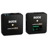 Image de RØDE Wireless GO II Single - Système de microphones sans fil ultra-compact à deux canaux, avec microphones intégrés, enregistrement incorporé et portée de 200 m en occasion ou reconditionné
