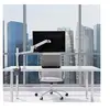 Image de LX - Kit de montage (bras articulé) - pour moniteur - aluminium, acier - blanc - Taille d'écran : jusqu'à 32 pouces - montrable sur bureau