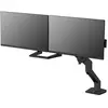 Image de HX Dual Arm Desk Mount x2 Support de table pour écran 38,1 cm (15) - 81,3 cm (32) noir rotatif, réglable en hauteur, inclinable, mobile