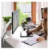 Image de Bras pour écran NX - Kit de montage (ensemble de bras, matériel de fixation, base, poteau, pivot) - pour moniteur - blanc - Taille d'écran : jusqu'à
