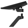 Image de LX Pro - Kit de montage (double bras) - modulaire - pour 2 écrans LCD - côte à côte - aluminium - noir - Taille d'écran : jusqu'à 27 pouces -