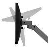 Image de LX Pro - Kit de montage (double bras) - modulaire - pour 2 écrans LCD - côte à côte - aluminium - gris foncé - Taille d'écran : jusqu'à 27 pouces -