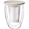 Image de Bodum - K11153-913 - Tea For One - Set Infuseur Individuel - Verre Double Paroi - 35 cl - Blanc en occasion ou reconditionné