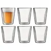 Image de canteen set 6 verres double paroi 0.2 l transparent