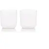 Image de 2 tasses à café double paroi 10cl blanc 12059-03