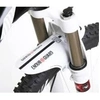 Image de Rrp enduroguard garde-boue blanc large fourche à 120 à 200 mm