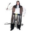 Image de Costume de pirate gonflable deguisement avec chapeau