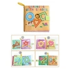 Image de Livre d'éveil pour Bébé en Tissu jeu de cerveau 3D d'apprentissage avec Papier anneau - Couleur 036