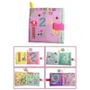 Image de Livre d'éveil pour Bébé en Tissu jeu de cerveau 3D d'apprentissage avec Papier anneau - Couleur 038