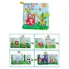 Image de Livre d'éveil pour Bébé en Tissu jeu de cerveau 3D d'apprentissage avec Papier anneau - Couleur 039