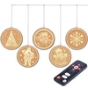 Image de Guirlande lumineuse LED de Noël USB à distance-Multicolore