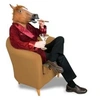 Image de Masque tête de cheval déguisement en latex costume
