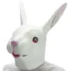 Image de Masque de lapin déguisement latex