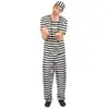 Image de Costume rayures prisonnier deguisement rayé Taille unique