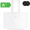 Image de - Hotte aspirante inclinée - Eclairage LED - 578 m³/h - Blanc - 60 cm