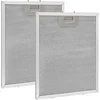 Image de FIREGAS - Filtre à Graisse Métallique 2 pièces - 339x257mm - Blanc