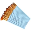 Image de 20 PCS Nylon Art De Cheveux Peinture Pinceaux Artiste Aquarelle Pinceau Stylo Dessin Outils Set