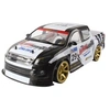Image de 01:10 70 kmh 2.4G RC voiture 4 roues motrices Double batterie haute puissance LED phares de course de camions