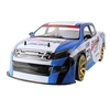 Image de 01:10 70 kmh 2.4G RC voiture 4 roues motrices Double batterie haute puissance LED phares de course de camions
