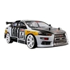 Image de 01:10 70 kmh 2.4G RC voiture 4 roues motrices Double batterie haute puissance LED phares de course de camions
