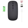 Image de M80 2.4G sans fil de charge de la souris pour ordinateur portable Souris ultra-mince Bureau silencieux Muet wedazano333