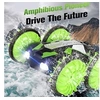 Image de LH-C013 2.4GHz 4 roues motrices Waterproof Double Side amphibie RC Stunt Car 360 ° Rotation wedazano161