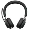 Image de Evolve2 65 MS Stereo - Micro-casque - sur-oreille - Bluetooth - sans fil - USB-C - isolation acoustique - noir - Certifié pour Microsoft Teams