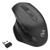 Image de HXSJ T28 verticale sans fil rechargeable Muet souris 6 touches 2400DPI Souris silencieuse_hailoihd183