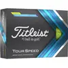 Image de Titleist Balles de golf Tour Speed 2022 - Lot de 12, jaune