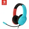 Image de PDP Gaming LVL40 Stereo Casque with Mic for Nintendo Switch - PC, iPad, Mac, Laptop Compatible - Noise Cancelling Microphone, Lightweight, Soft Comfort On Ear Headphones - Bleu et rouge en occasion ou reconditionné