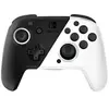 Image de Manette filaire Faceoff Deluxe Noir et blanc pour Nintendo Switch