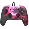 Image de Manette filaire Rematch Wired controller pour Nintendo Switch Calamity Ganon Noir et Rose