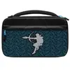 Image de Etui de rangement Glow Sheikah Shoot pour Nintendo Switch Nintendo Switch Lite et Nintendo Switch Modèle OLED Noir bleu