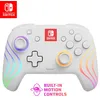 Image de PDP Afterglow Wave Wireless Pro Controller with Full Motion for Nintendo Switch, Nintendo Switch - OLED Model, 8 RGB LED Lighting Zones, 30 Foot Range, 20 Hour Rechargeable Battery White en occasion ou reconditionné