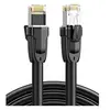 Image de Cat 8 Câble Ethernet RJ45 Réseau Haut Débit 25Gbps 2000MHz SFTP Compatible avec PS5 PS4 PC TV Box Routeur,20m