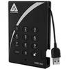 Image de Aegis Padlock 3.0 A25-3PL256-1000 - Disque dur - chiffré - 1 To - externe (portable) - 2.5" - USB 3.0 - 5400 tours/min - mémoire tampon : 8 Mo - FIPS
