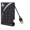 Image de Aegis Padlock 3.0 A25-3PL256-2000 - Disque dur - chiffré - 2 To - externe (portable) - 2.5" - USB 3.0 - 5400 tours/min - mémoire tampon : 8 Mo - FIPS