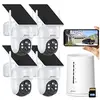 Image de Kit Caméra de Surveillance Sans fil 4MP+Carte sd 64G Blanc