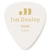 Image de Jim Genuine Celluloid Classic, Player'S Pack De 12, White, Thin Médiators