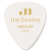 Image de Jim Genuine Celluloid Classic, Player'S Pack De 12, White, Medium Médiators