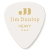 Image de Jim Genuine Celluloid Classic, Player'S Pack De 12, White, Heavy Médiators