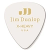 Image de Jim Genuine Celluloid Classic, Player'S Pack De 12, White, Extra Heavy Médiators