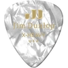 Image de Jim Genuine Celluloid Classic, Player'S Pack De 12, Perloid White, Extra Heavy Médiators