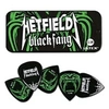 Image de Jim PH112T114 Boite en Metal de 6 Motif Metallica James Hetfield Ultex 1.14 Médiators