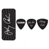 Image de Jim JCPT03M Boite en Metal de 6 Motif Johnny Cash Signature Médiators